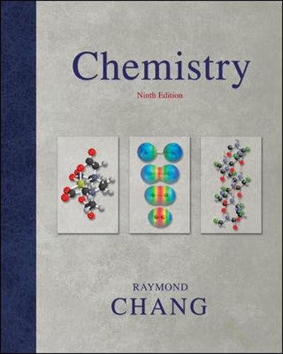 chemistry 9th edition raymond chang 0073301701, 9780073301709