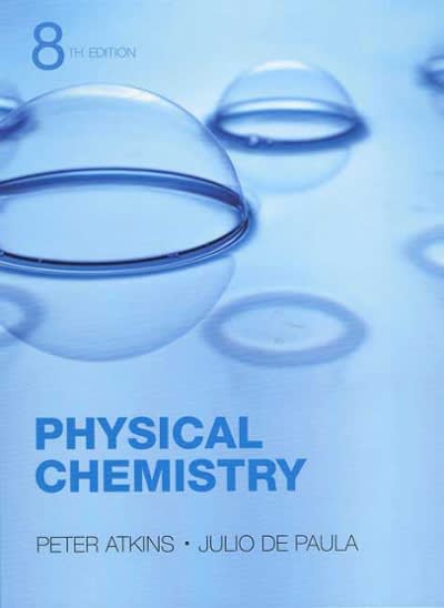 physical chemistry 8th edition peter atkins, julio de paula 0716787598, 9780716787594