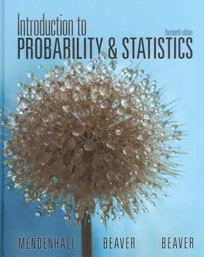 introduction to probability and statistics 14th edition william mendenhall, guy w lecky thompson, robert j