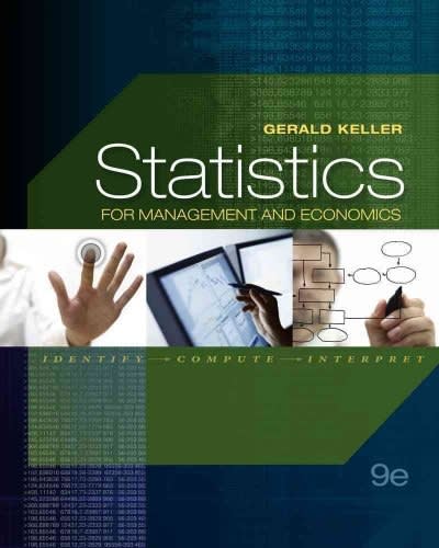 statistics for management and economics 9th edition gerald keller, kenneth c louden 113342077x, 9781133420774