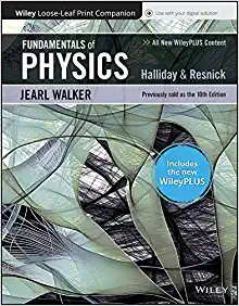 fundamentals of physics,  wileyplus card with loose-leaf set 11th edition david halliday, robert resnick,