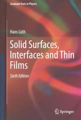 solid surfaces, interfaces and thin films 6th edition hans lüth 3319107569, 9783319107561