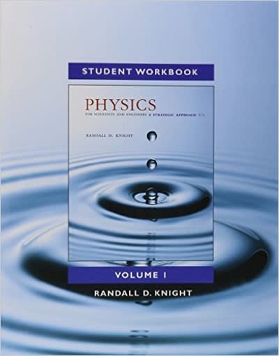 for physics for scientists and engineers a strategic approach, vol 1. (chs 1-21) 4th edition randall d knight