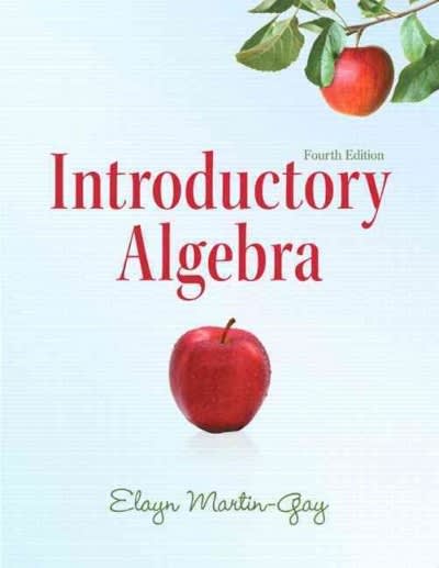 algebra (subscription) 6th edition elayn martin gay 0135176301, 9780135176306