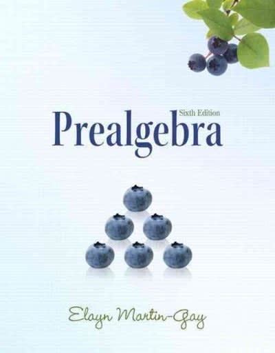 prealgebra (subscription) 8th edition elayn martin gay 0134707648, 978-0134707648