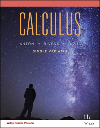 calculus single variable 11th edition howard anton, irl c bivens, stephen davis 1118885686, 9781118885680