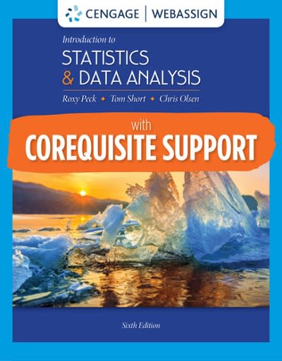 introduction to statistics and data analysis 1st edition roxy peck 0357420438, 9780357420430