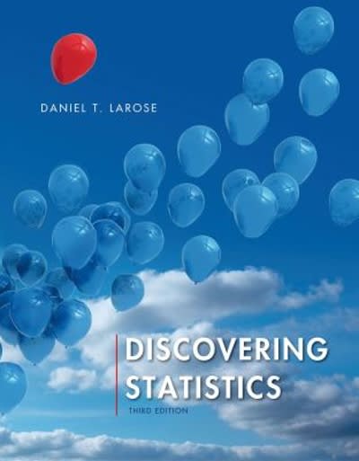 discovering statistics 3rd edition daniel t larose 131911752x, 9781319117528