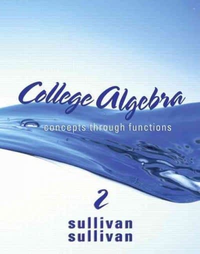 college algebra concepts through functions 3rd edition michael sullivan, michael sullivan iii 0321925890,