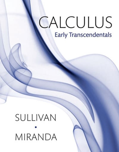 calculus (single variable) 1st edition michael sullivan 1464142912, 9781464142918