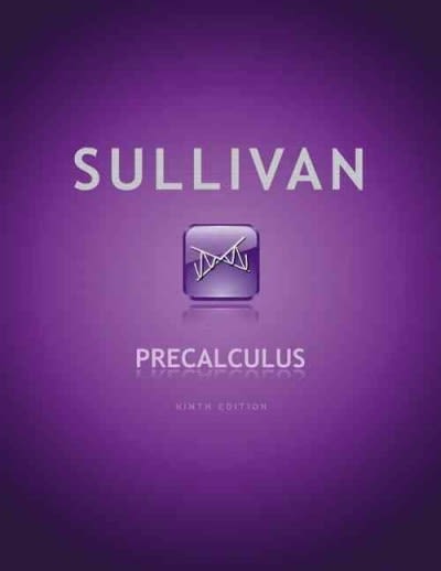 precalculus (subscription) 9th edition michael sullivan 0321830695, 9780321830692