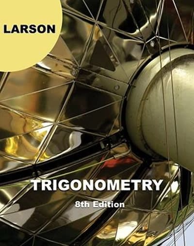 trigonometry 8th edition ron larson, rosemarie menager beeley, larson/hostetler 1111789177, 9781111789176