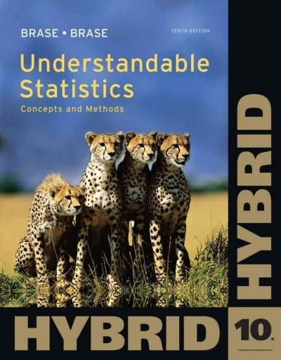 understandable statistics concepts and methods, hybrid edition 10th edition charles henry brase, corrinne