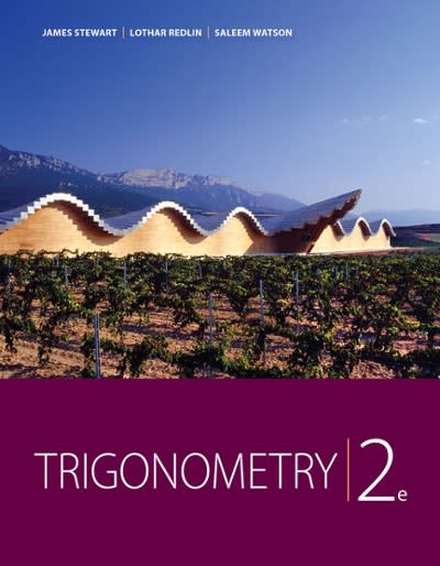 WebAssign For Trigonometry