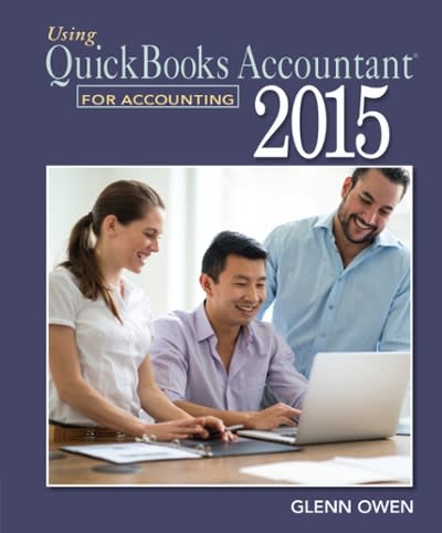using quickbooks accountant 2015 for accounting (with quickbooks cd-rom) 14th edition glenn owen 1305084772,