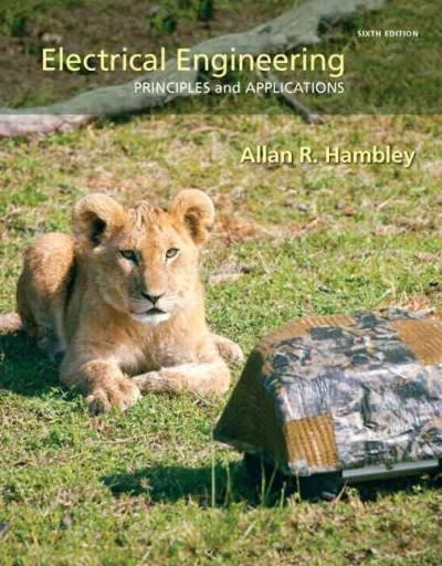 electrical engineering principles & applications 6th edition allan r hambley 0133557685, 9780133557688