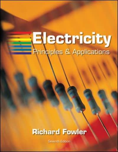 electricity principles & applications 7th edition richard j fowler 0073106992, 9780073106991