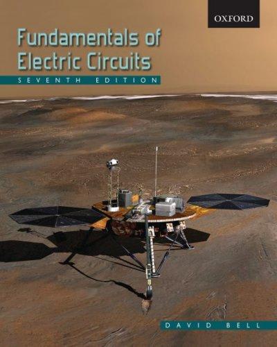 fundamentals of electric circuits 7th edition david bell 0195425243, 9780195425246