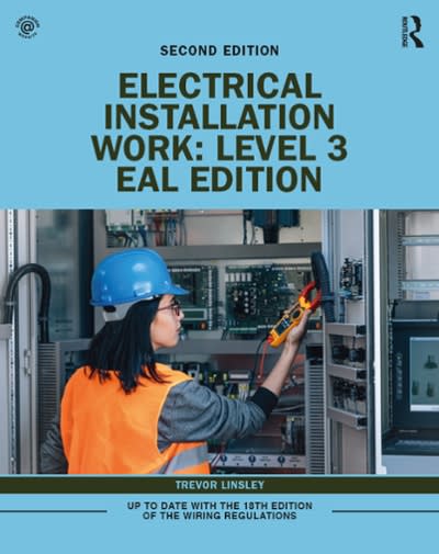 electrical installation work level 3 eal edition 2nd edition trevor linsley 0429515197, 9780429515194