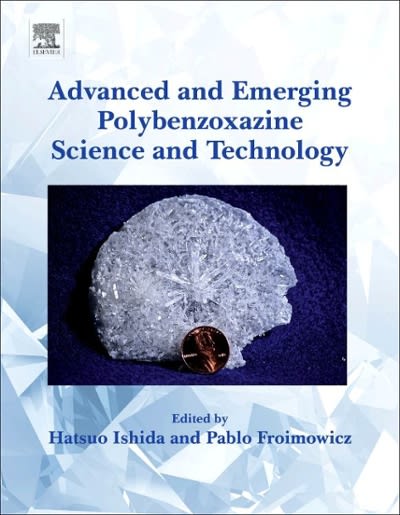 advanced and emerging polybenzoxazine science and technology 1st edition hatsuo ishida, pablo froimowicz