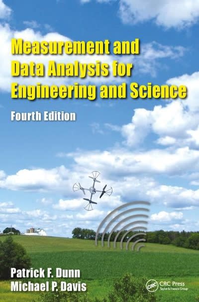 measurement and data analysis for engineering and science 4th edition patrick f dunn, michael p davis