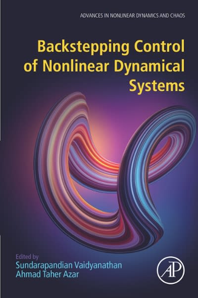 backstepping control of nonlinear dynamical systems 1st edition sundarapandian vaidyanathan, ahmad taher azar