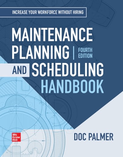maintenance planning and scheduling handbook 4th edition richard d palmer 1260135292, 9781260135299
