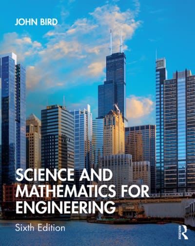 science and mathematics for engineering 6th edition john bird 0429537298, 9780429537295