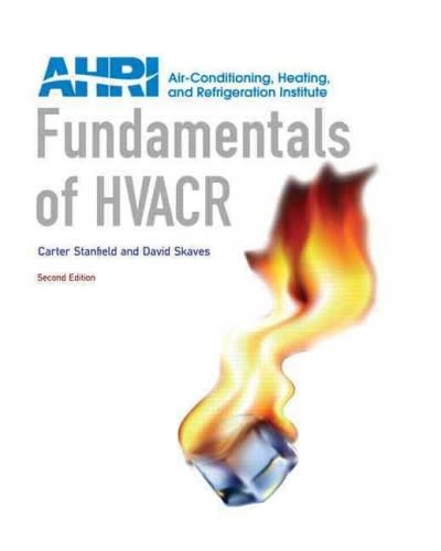 fundamentals of hvacr 2nd edition carter stanfield, david skaves, ahri 0132859610, 9780132859615
