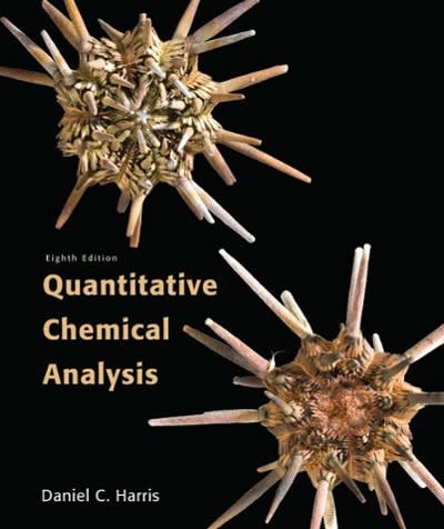 quantitative chemical analysis 8th edition daniel c harris 1429293276, 9781429293273