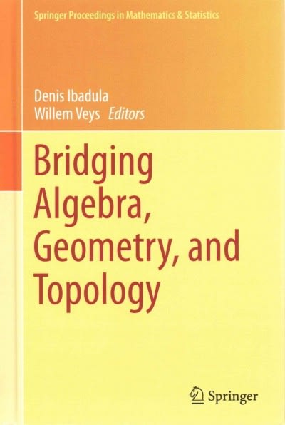 bridging algebra, geometry, and topology 1st edition denis ibadula, willem veys 3319091867, 9783319091860