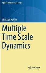 multiple time scale dynamics 1st edition christian kuehn 3319123165, 9783319123165