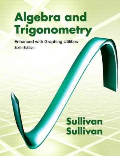 algebra and trigonometry enhanced with graphing utilities (subscription) 6th edition michael, michael