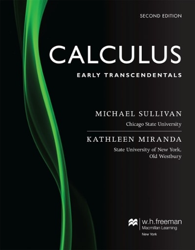 calculus early transcendentals 2nd edition michael sullivan, kathleen miranda 1319067484, 9781319067489