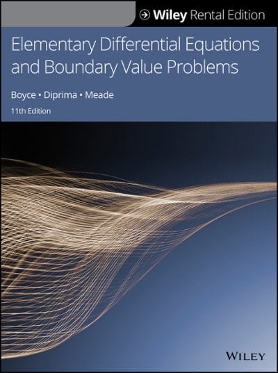 elementary differential equations and boundary value problems, enhanced 11th edition william e boyce, richard
