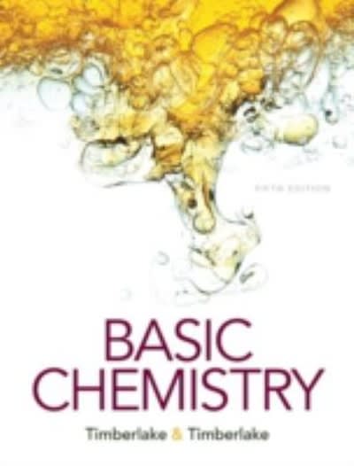 basic chemistry 5th edition karen c timberlake 013413804x, 9780134138046