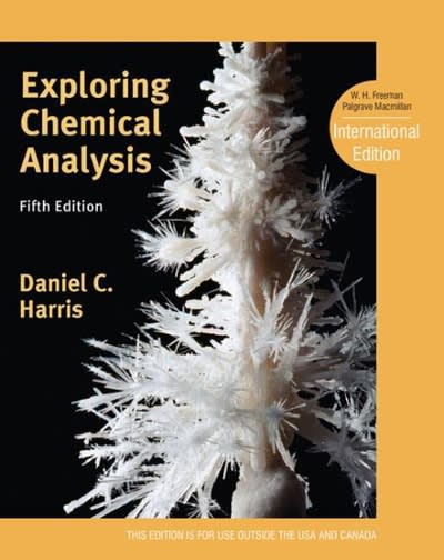 exploring chemical analysis. daniel c. harris 5th edition daniel c harris 1429295767, 9781429295765