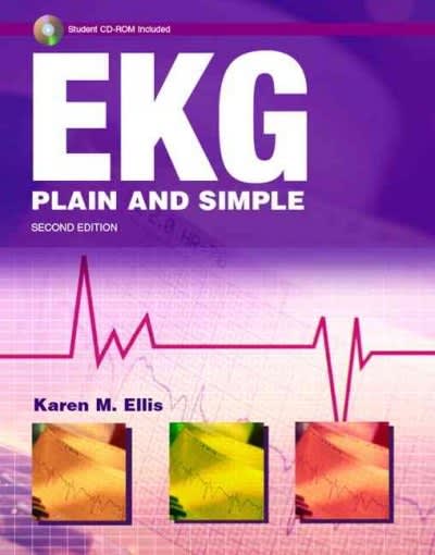 ekg plain and simple 2nd edition karen m ellis 0131708147, 9780131708143