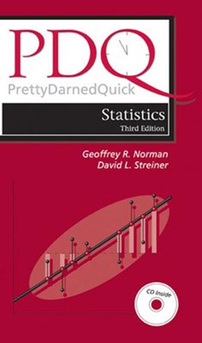 pdq statistics 3rd edition geoffrey r norman, david l streiner 1550092073, 9781550092073