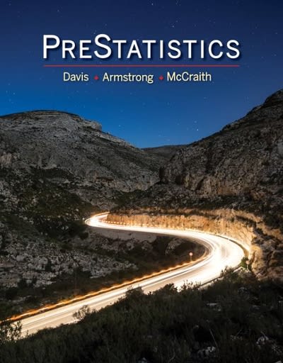 prestatistics 1st edition donald davis, william armstrong, mike mccraith 0357158849, 9780357158845