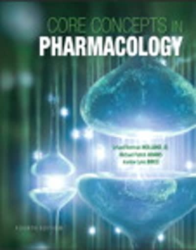 core concepts in pharmacology 4th edition leland norman holland, michael p adams, jeanine brice 0133449815,