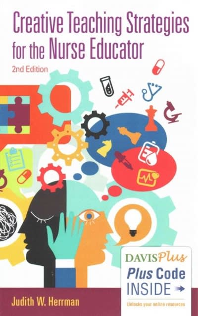 creative teaching strategies for the nurse educator 2nd edition judith w herrman 080364468x, 9780803644687