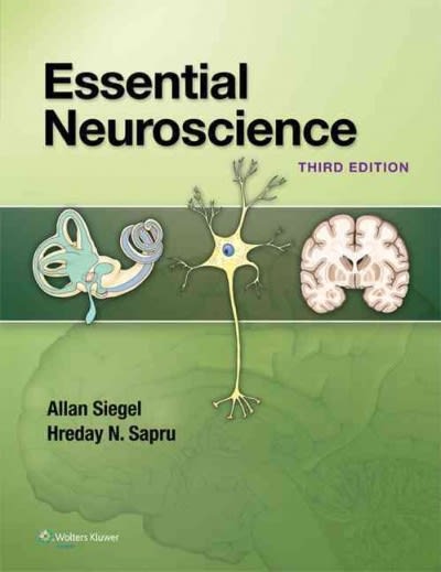 essential neuroscience 3rd edition allan siegel, hreday n sapru 1451189680, 9781451189681