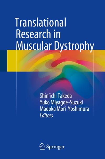 translational research in muscular dystrophy 1st edition shinichi takeda, yuko miyagoe suzuki, madoka mori
