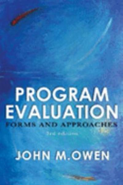 program evaluation forms and approaches 3rd edition john m owen 1000246930, 9781000246933