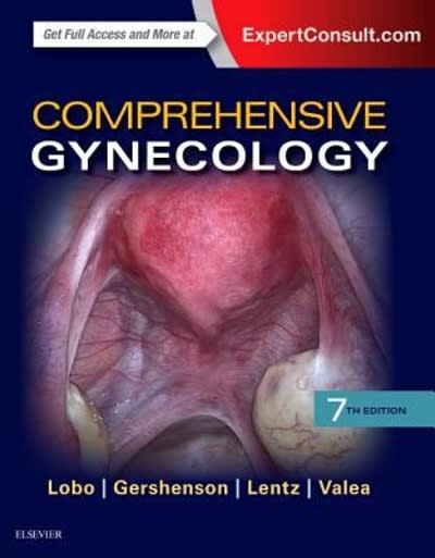 comprehensive gynecology 7th edition rogerio a lobo, david m gershenson, gretchen m lentz, fidel a valea
