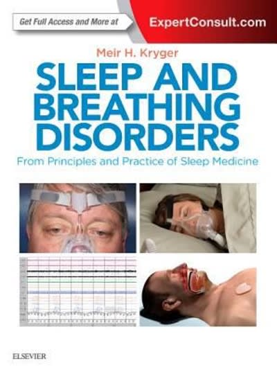 sleep and breathing disorders 1st edition meir h kryger 0323476759, 9780323476751