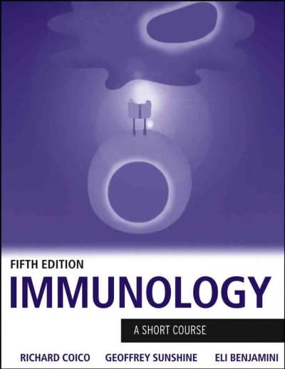 immunology a short course 5th edition john chirillo, richard coico, geoffrey sunshine, eli benjamini