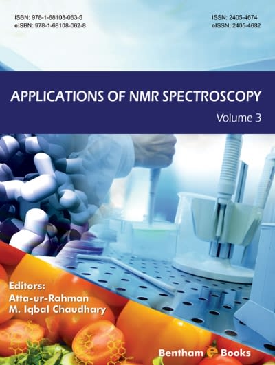 applications of nmr spectroscopy volume 3 1st edition atta ur rahman, m iqbal choudhary 1681080621,
