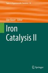 iron catalysis ii 1st edition eike bauer 3319193961, 9783319193960